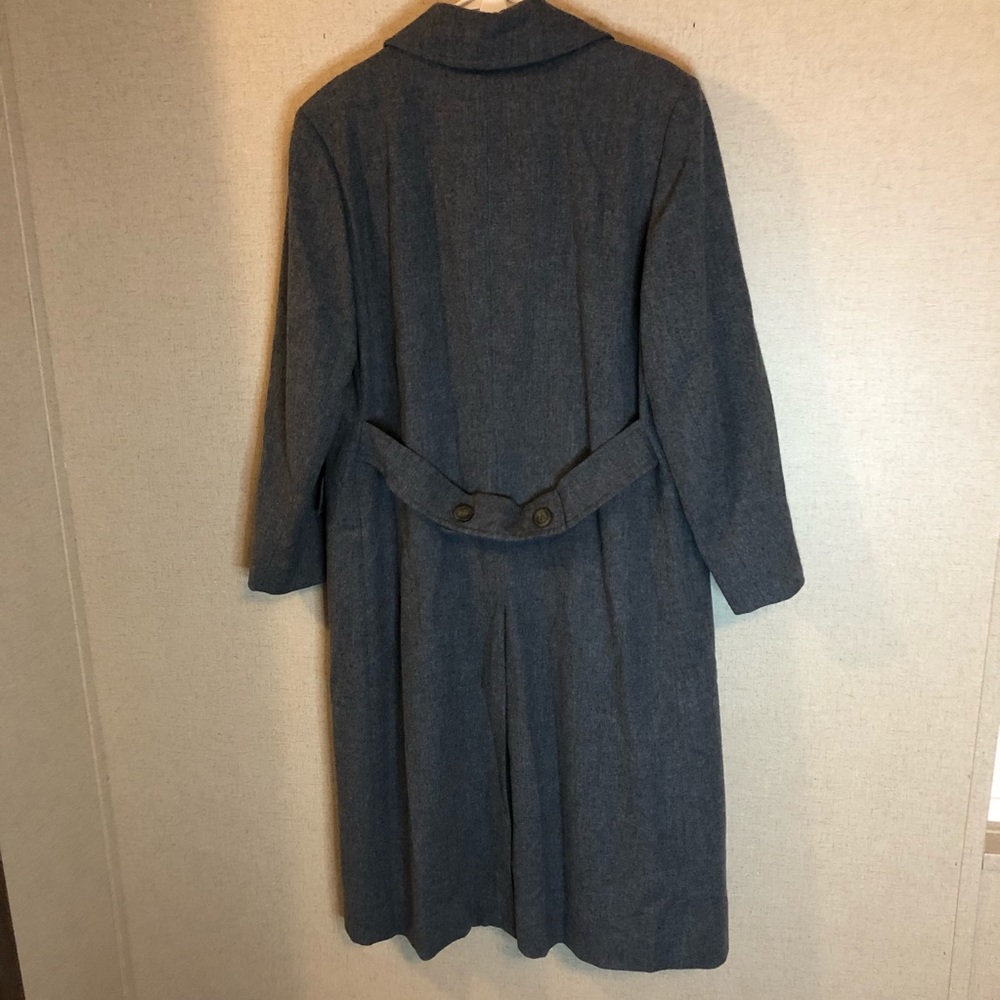 Pendleton Gray Double-Breasted Coat - image 2